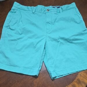 Vineyard Vines Men's Turquoise Flat Front Shorts 36
